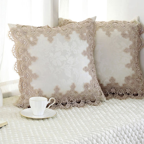 New embroidered cushion cover luxury