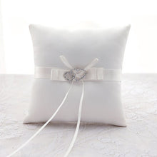 Load image into Gallery viewer, Wedding Floral Lace Ring Pillow