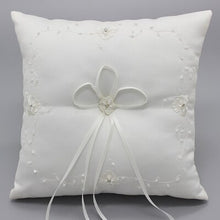 Load image into Gallery viewer, Wedding Decorations Silks and satins Embroidered Wedding Ring Pillow